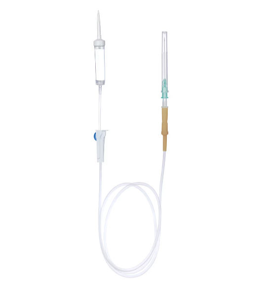 INFUSION SET WITH LATEX BULB LUER SLIP NON VENTED