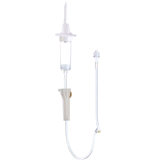 INFUSION SET WITH 'Y' SITE LUER LOCK NON VENTED